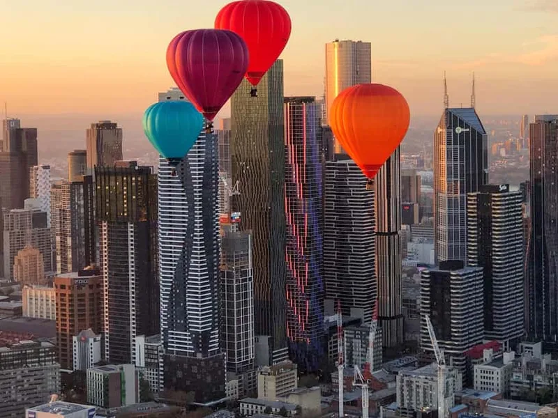 Melbourne 1-Hour Sunrise Balloon Flight — hot air balloon ride in Melbourne & Yarra Valley