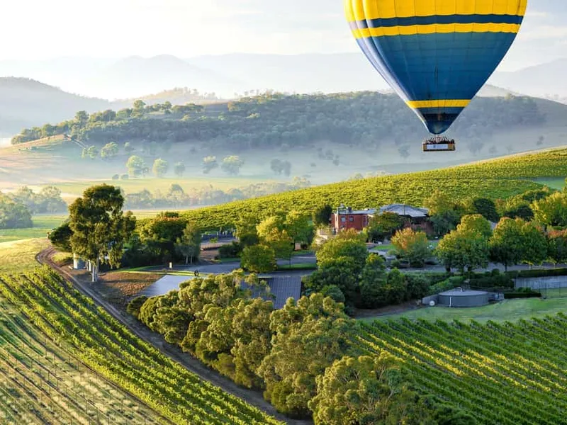 Yarra Valley Balloon Flight with Buffet Breakfast — hot air balloon ride in Melbourne & Yarra Valley