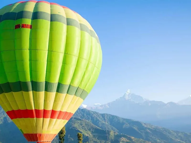 Pokhara Hot Air Balloon Tour — hot air balloon ride in Pokhara