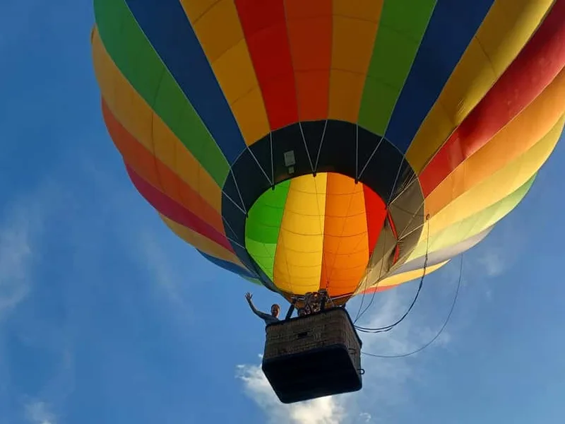 Hot air balloon rides in Prague