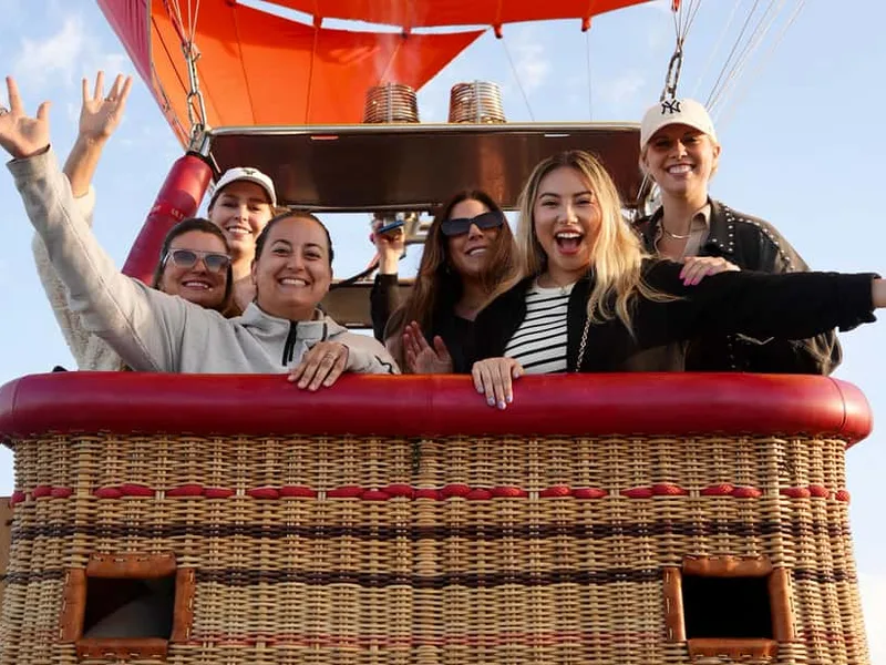 Hot air balloon rides in Temecula